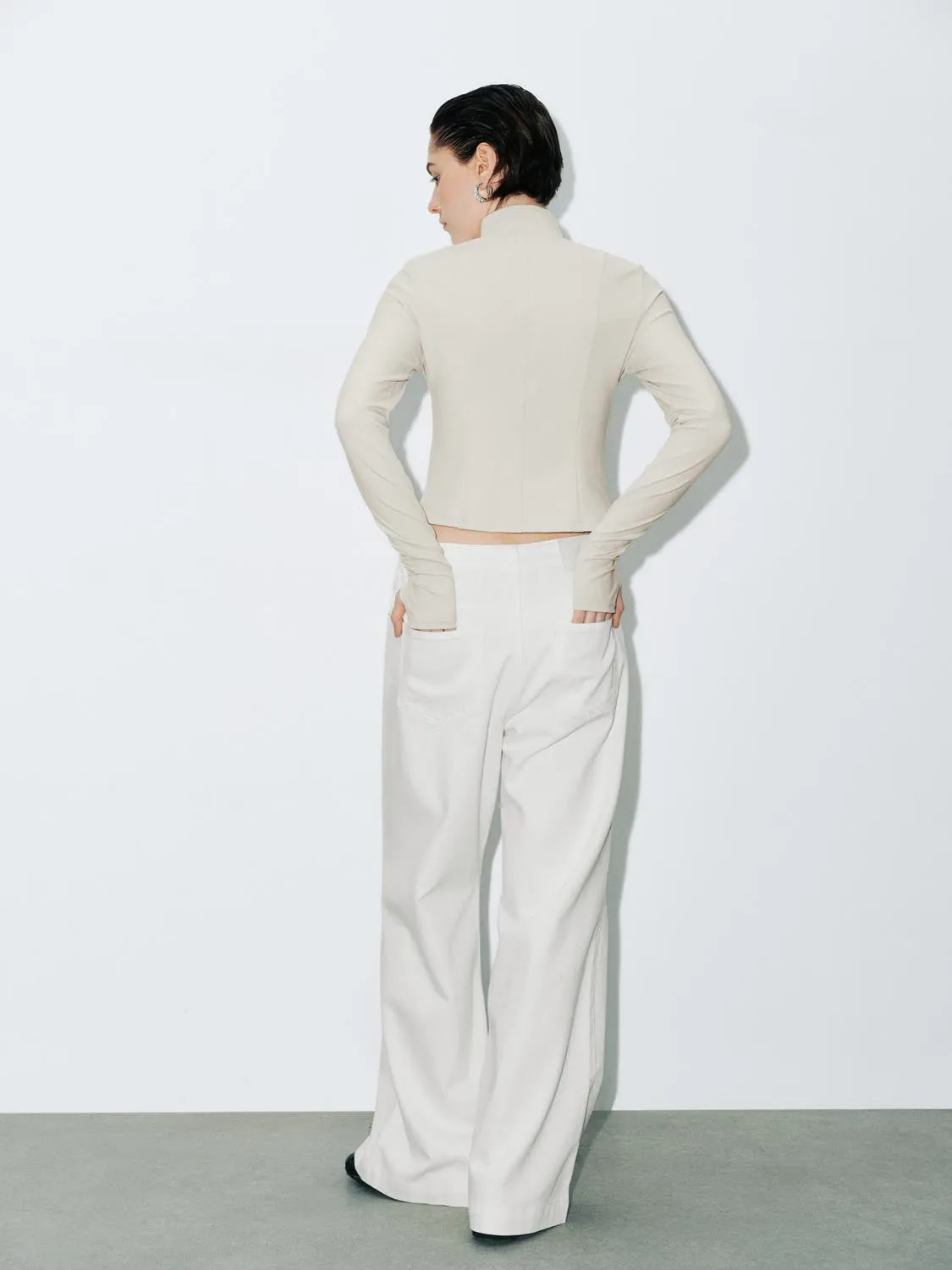 Denim Flared Jeans sold by Urban Revivo product image thumbnail 4