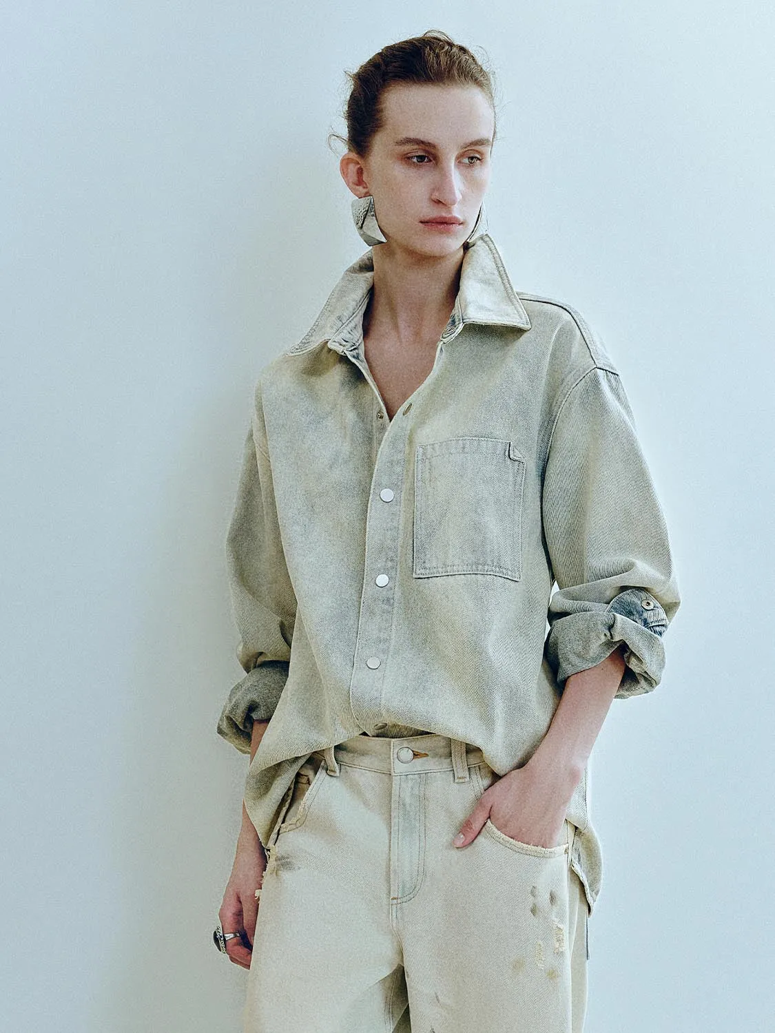 Denim Shirts sold by Urban Revivo