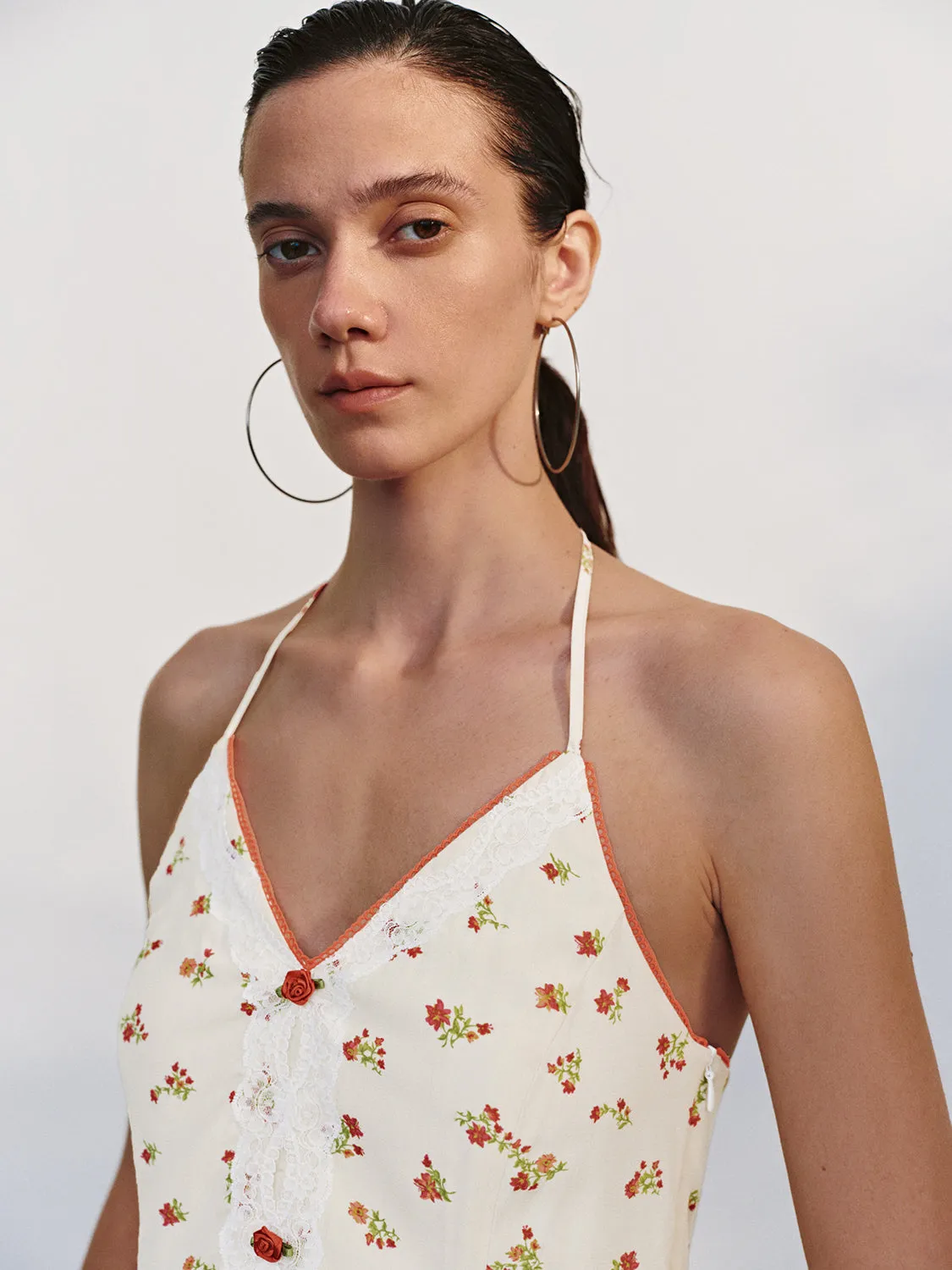 Halter Neck Cami Tops sold by Urban Revivo product image thumbnail 3