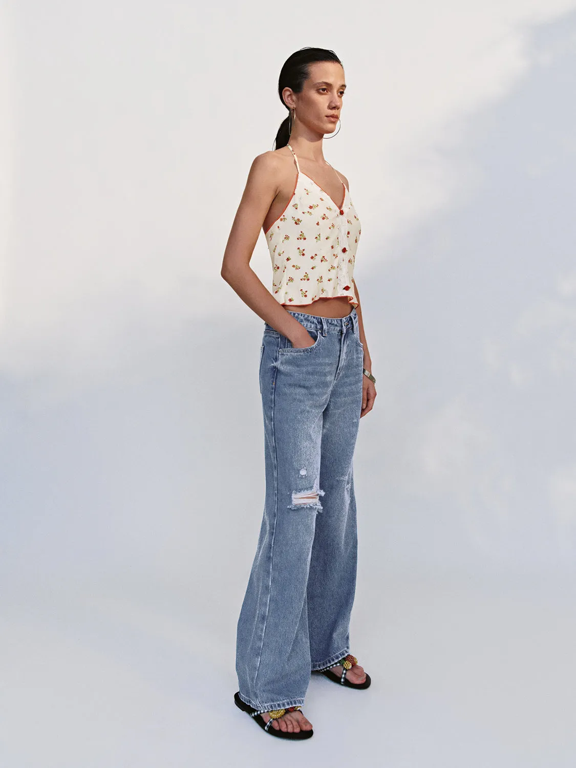 Halter Neck Cami Tops sold by Urban Revivo product image thumbnail 4