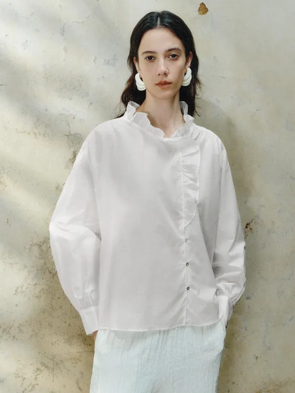 Ruffle Shirts sold by Urban Revivo