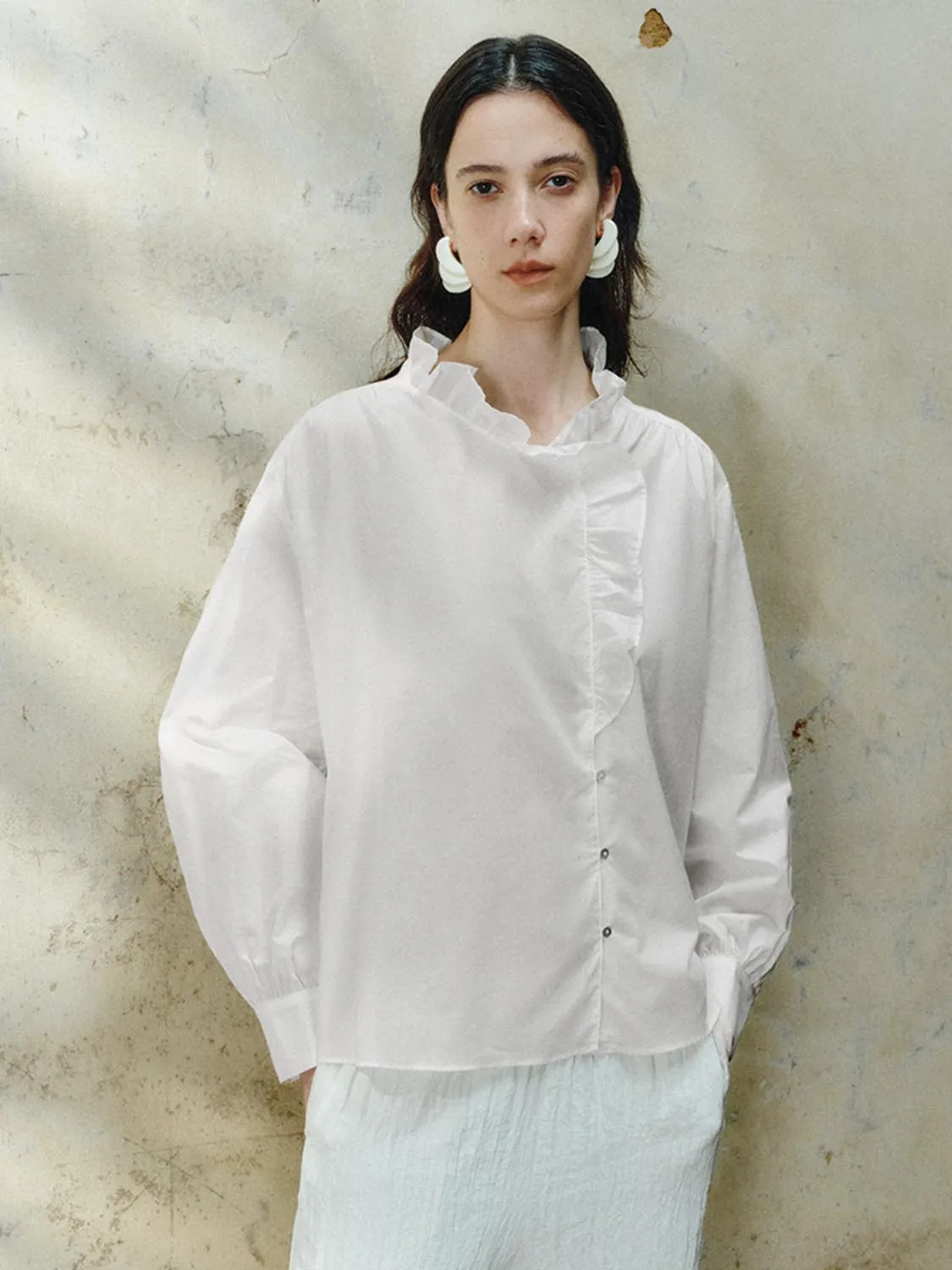 Ruffle Shirts sold by Urban Revivo