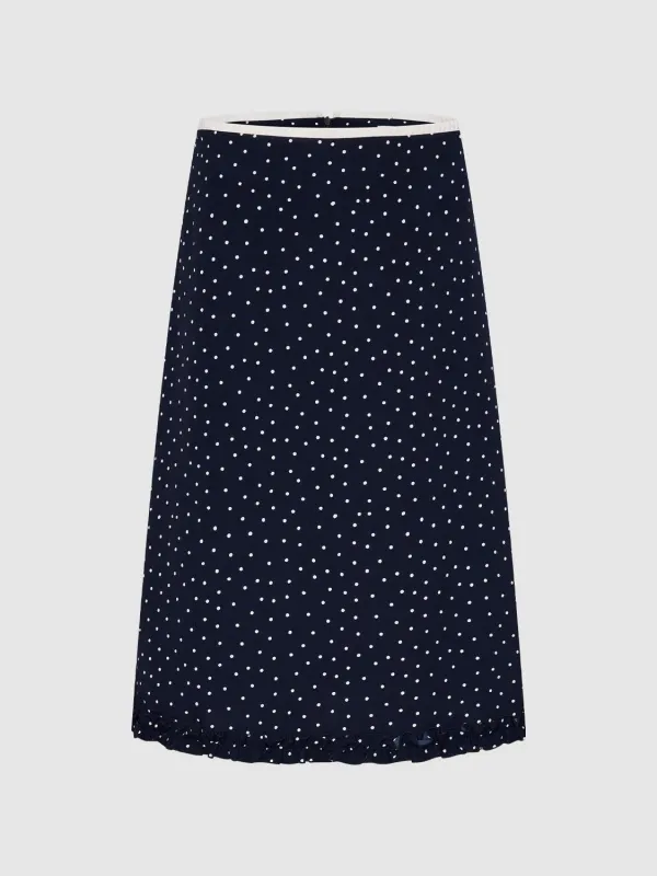 A-Line Midi Skirts sold by Urban Revivo