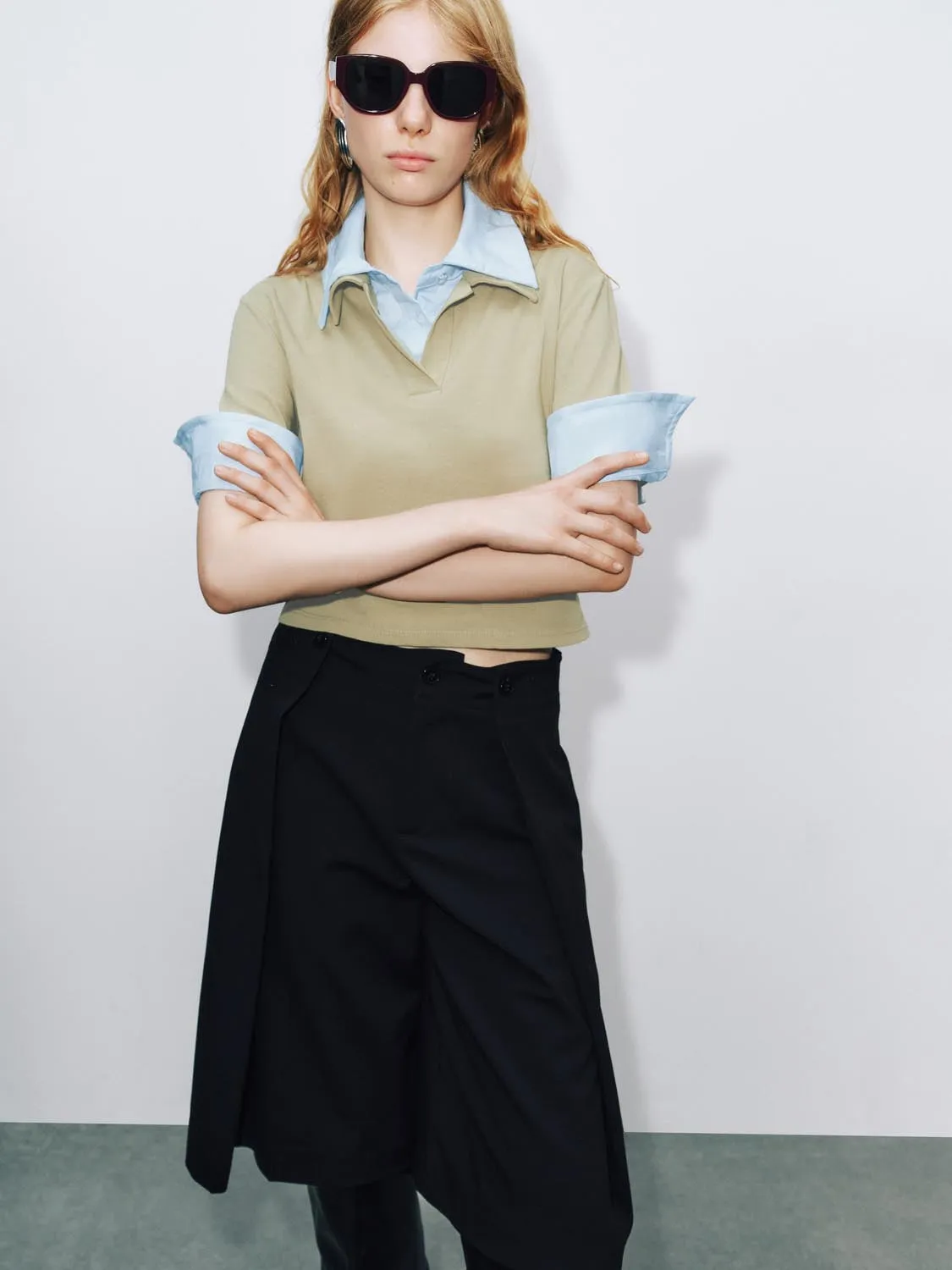 2 In 1 Cropped T-Shirts sold by Urban Revivo product image thumbnail 2