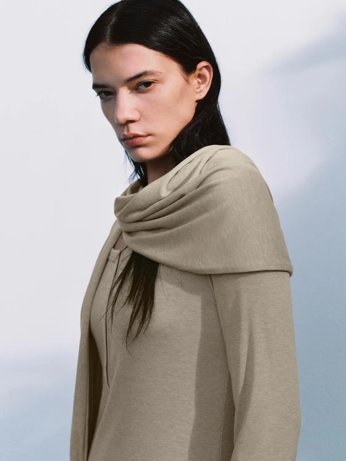 A-Line Shawl Maxi Scarf Dresses sold by Urban Revivo product image thumbnail 3