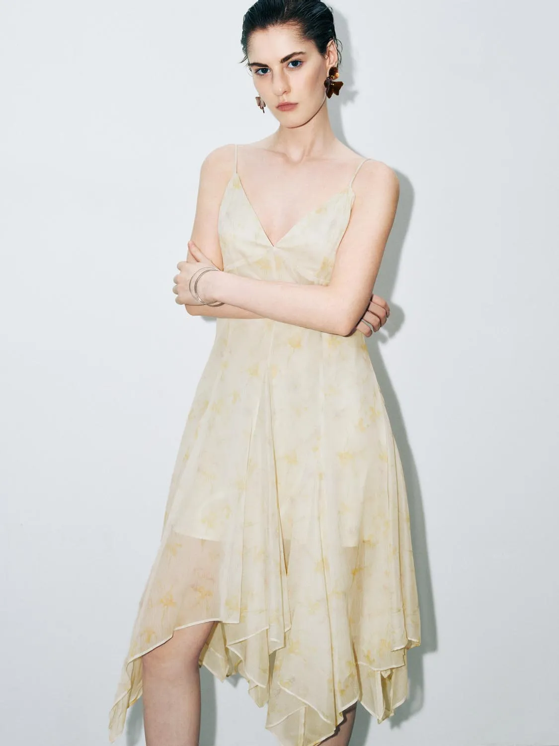 Camisole Floral A-Line Dresses sold by Urban Revivo product image thumbnail 2