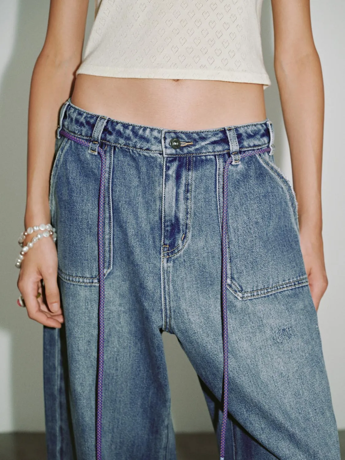 Denim Jeans sold by Urban Revivo product image thumbnail 4