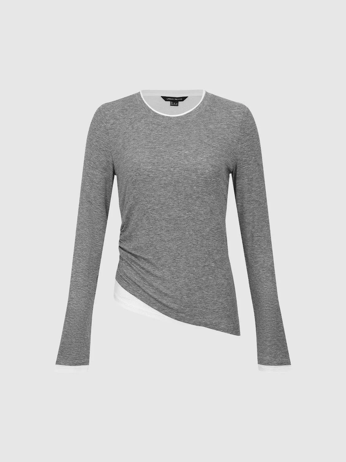 Long Sleeve T-Shirts sold by Urban Revivo product image thumbnail 2