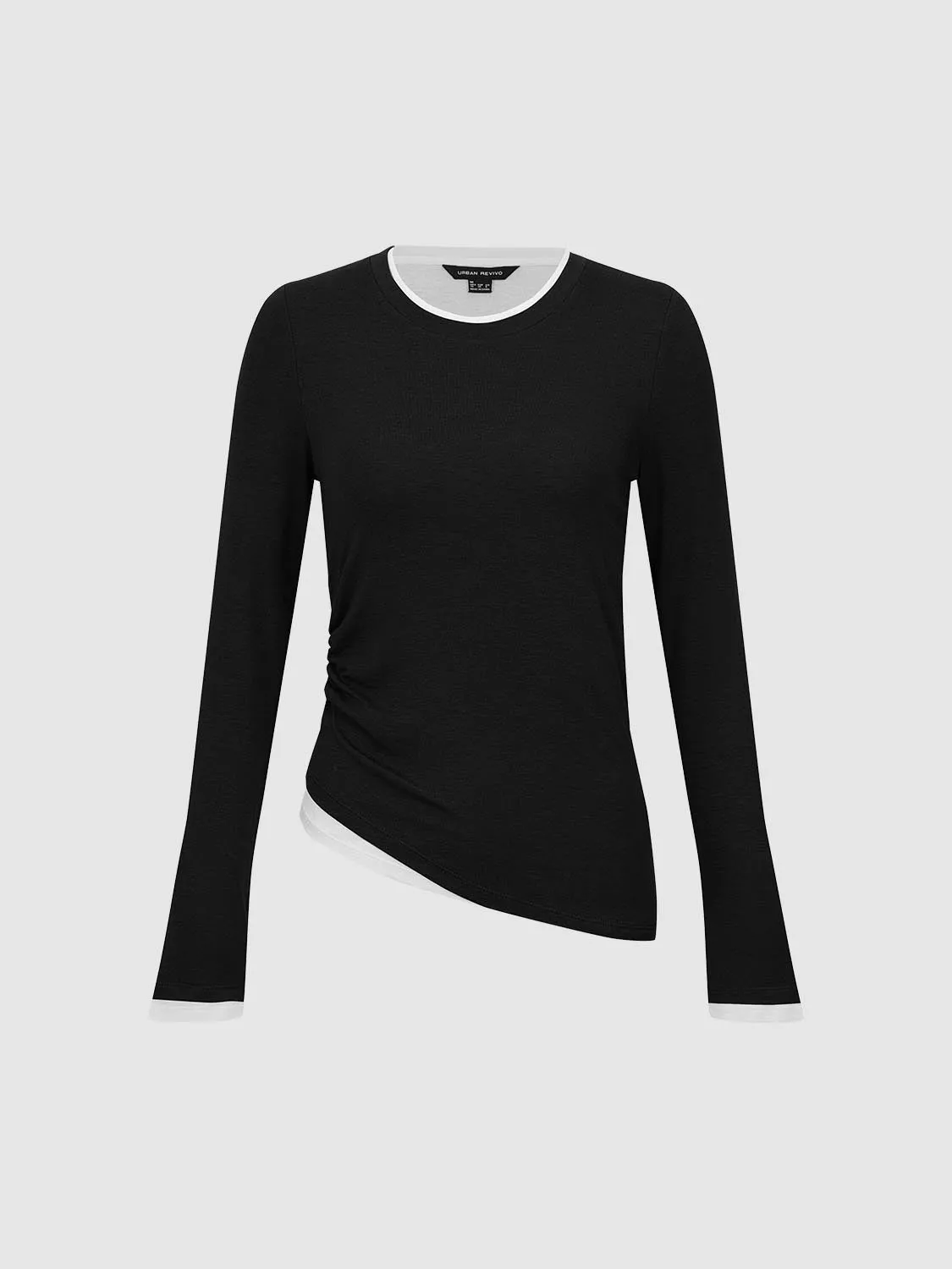 Long Sleeve T-Shirts sold by Urban Revivo product image thumbnail 4