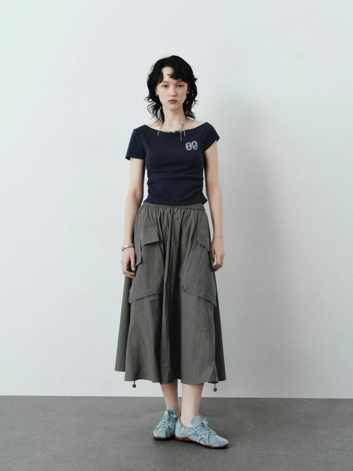 One Shoulder T-Shirts sold by Urban Revivo product image thumbnail 4