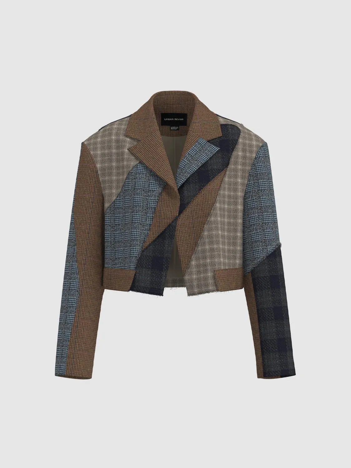 Paneled Wool Blend Jackets sold by Urban Revivo product image thumbnail 5
