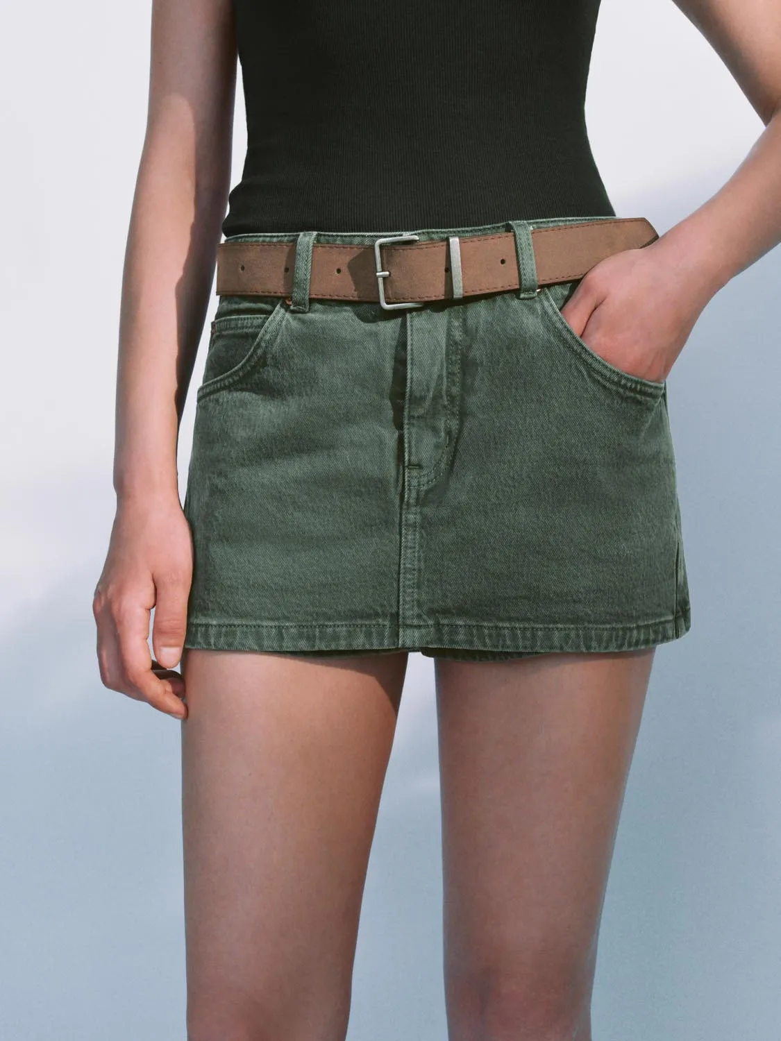 Vogue Denim Shorts sold by Urban Revivo product image thumbnail 5