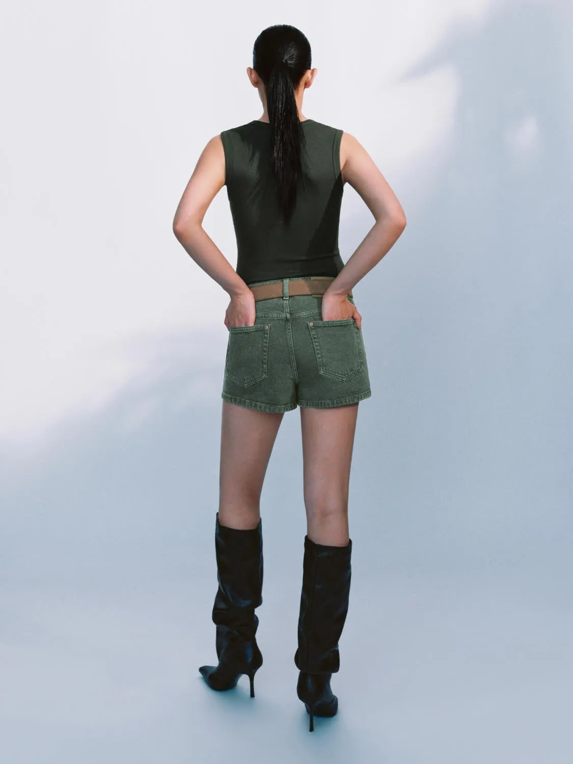 Vogue Denim Shorts sold by Urban Revivo product image thumbnail 4