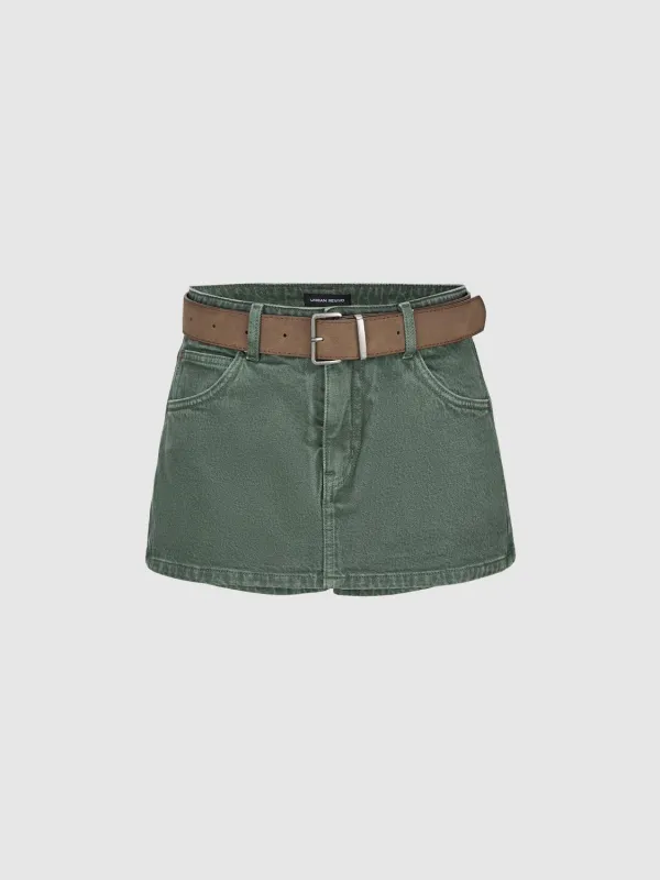 Vogue Denim Shorts sold by Urban Revivo