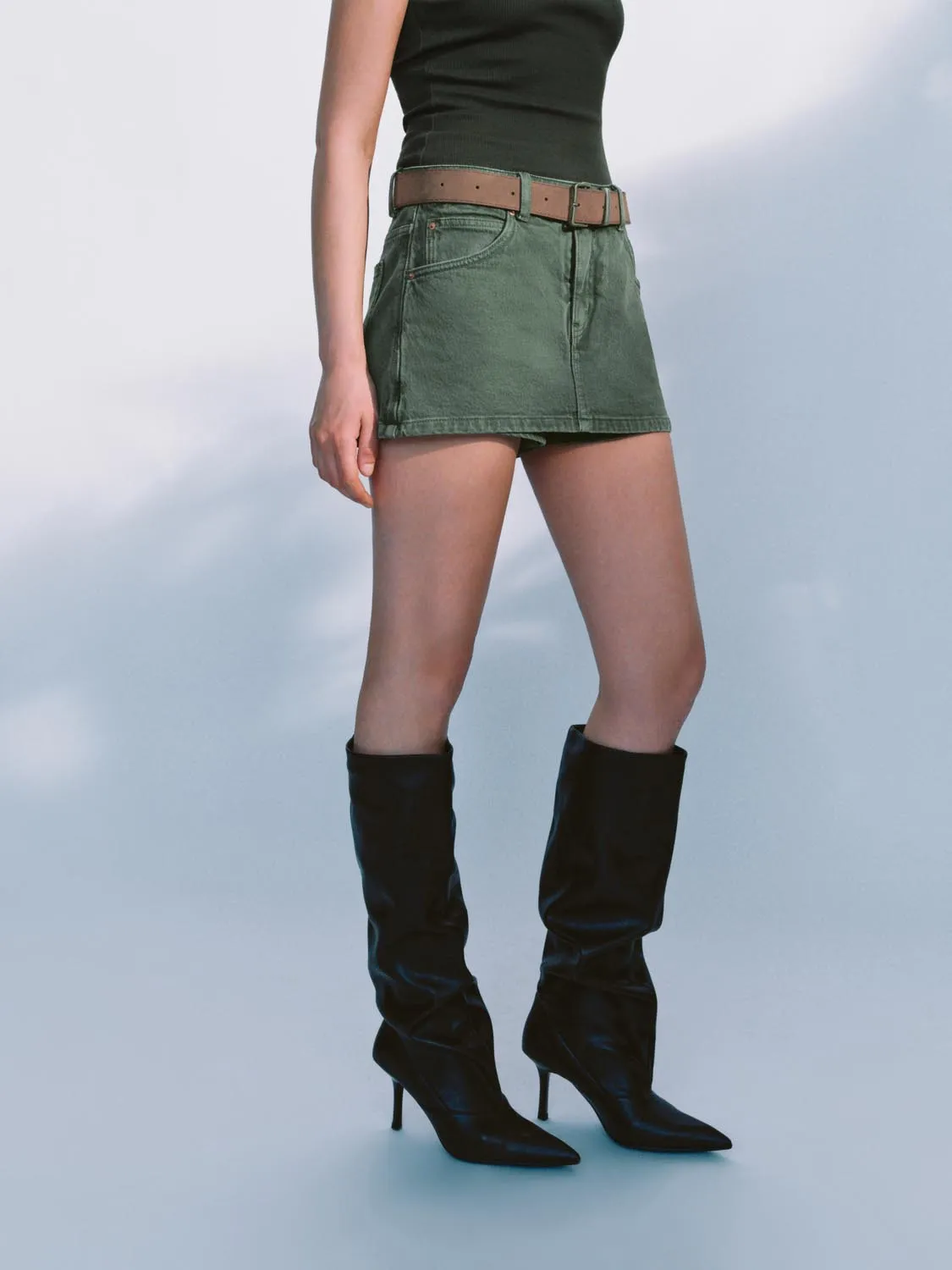 Vogue Denim Shorts sold by Urban Revivo product image thumbnail 3