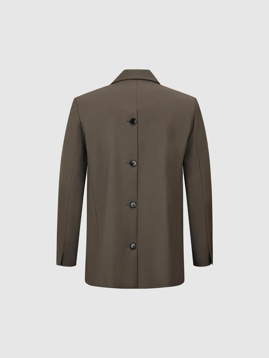 Notched Collar Blazers sold by Urban Revivo product image thumbnail 2