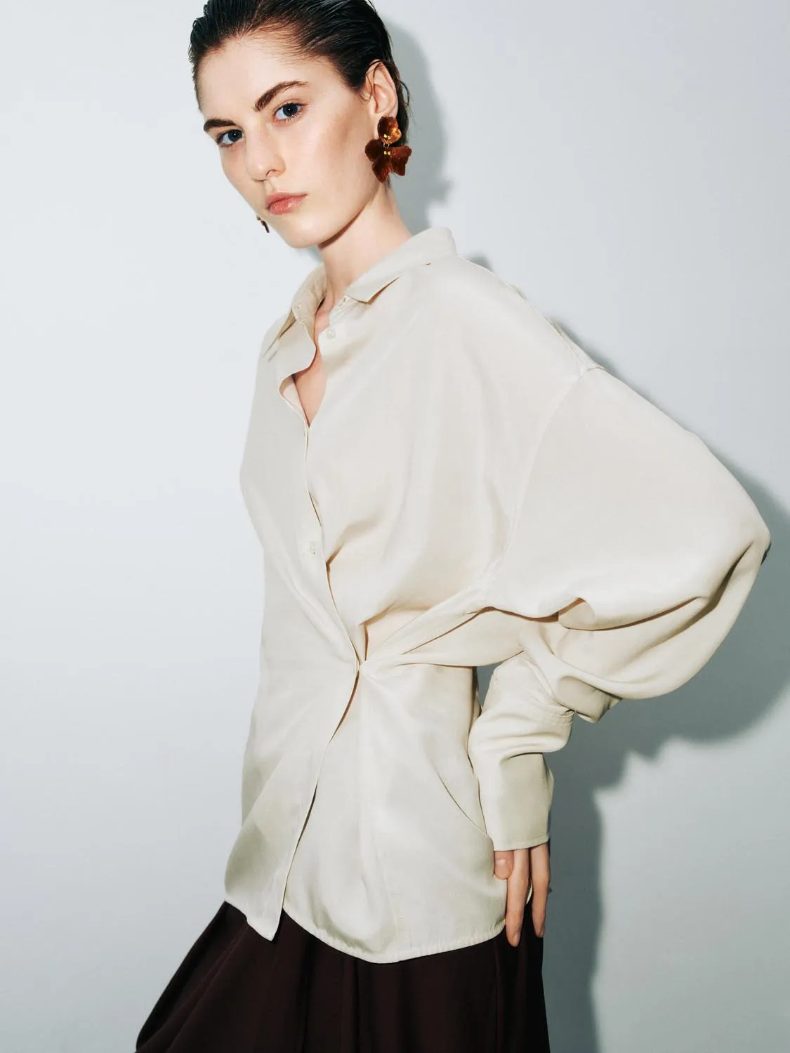 Long Sleeve Shirts sold by Urban Revivo product image thumbnail 2