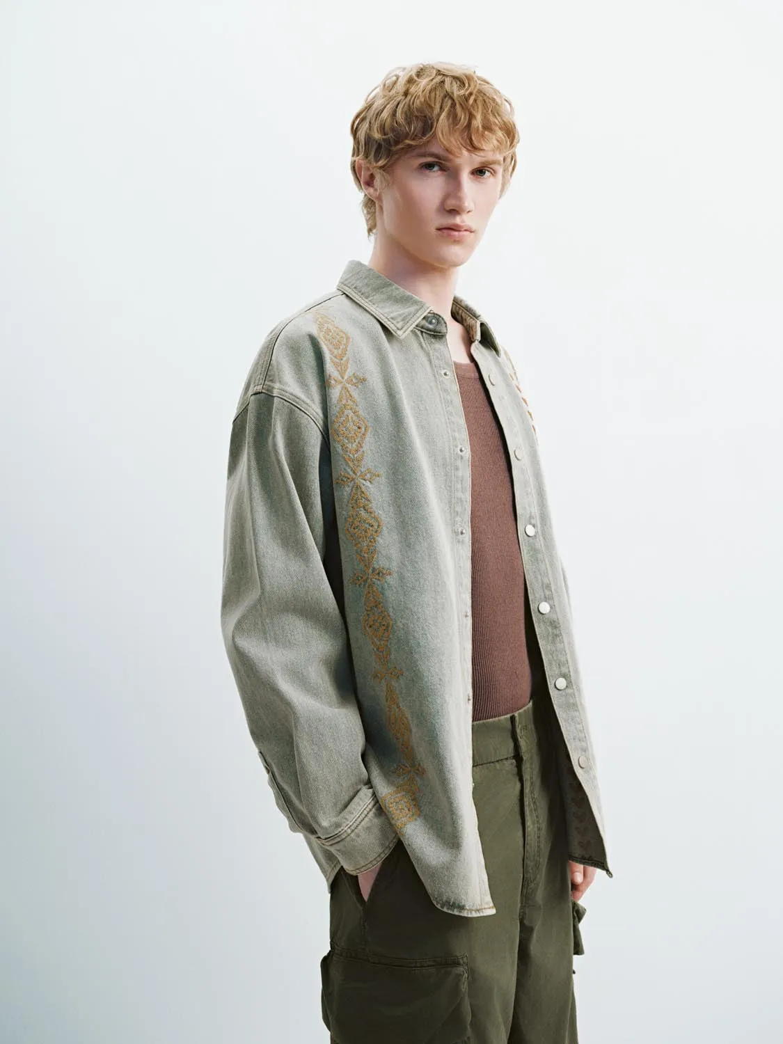 Denim Shirts sold by Urban Revivo product image thumbnail 2