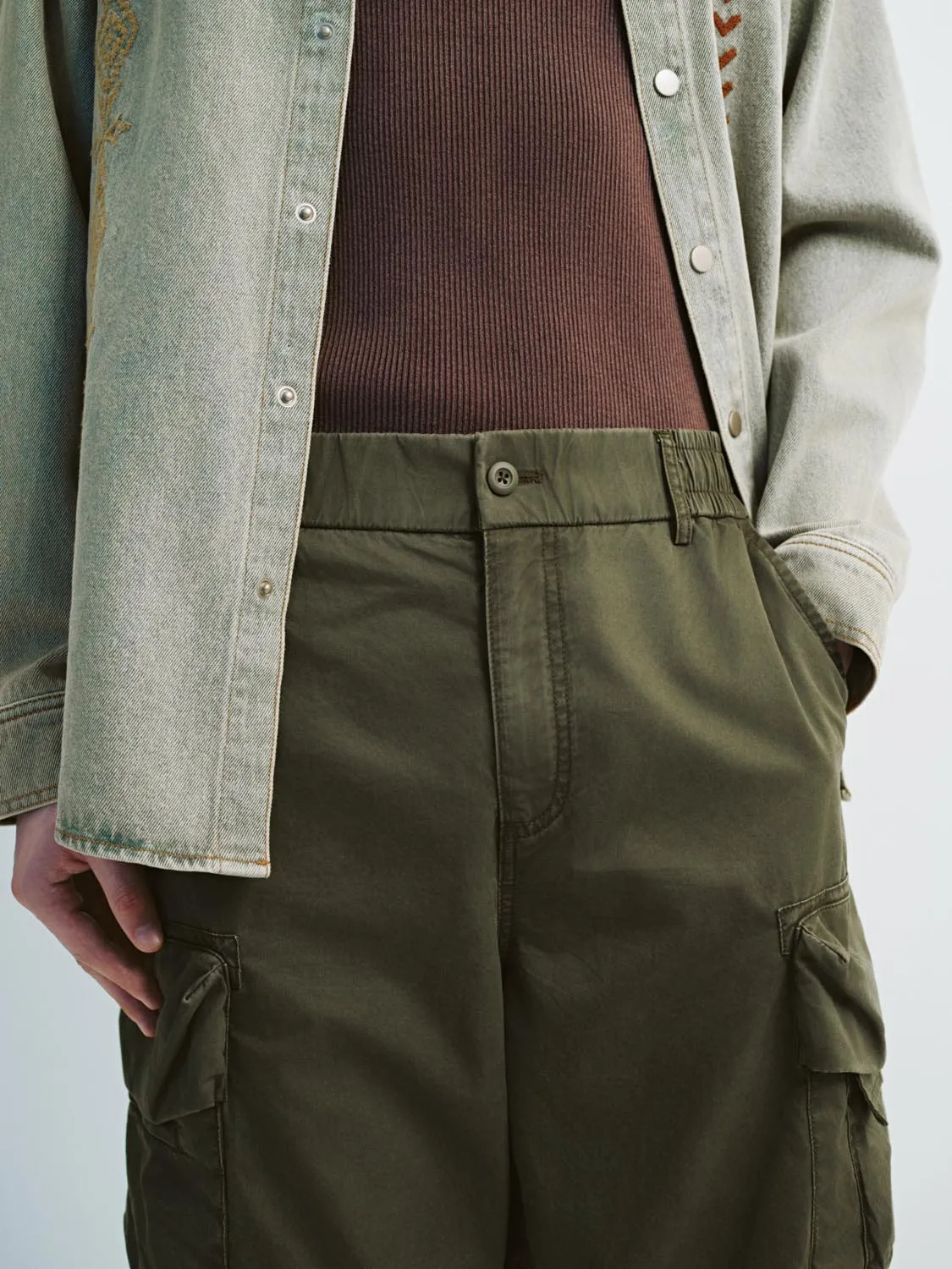 Wide-Leg Pants sold by Urban Revivo product image thumbnail 5