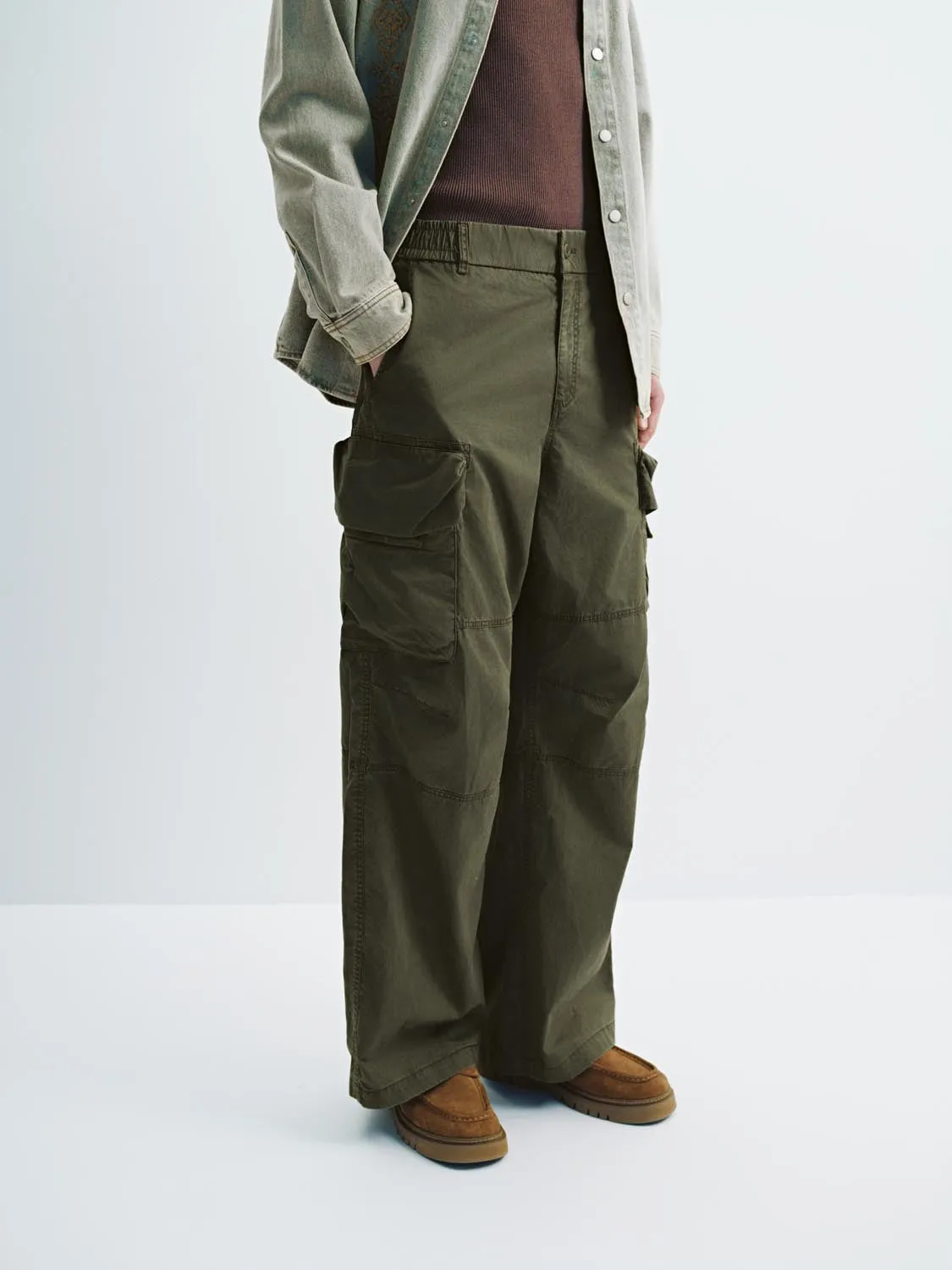 Wide-Leg Pants sold by Urban Revivo product image thumbnail 3