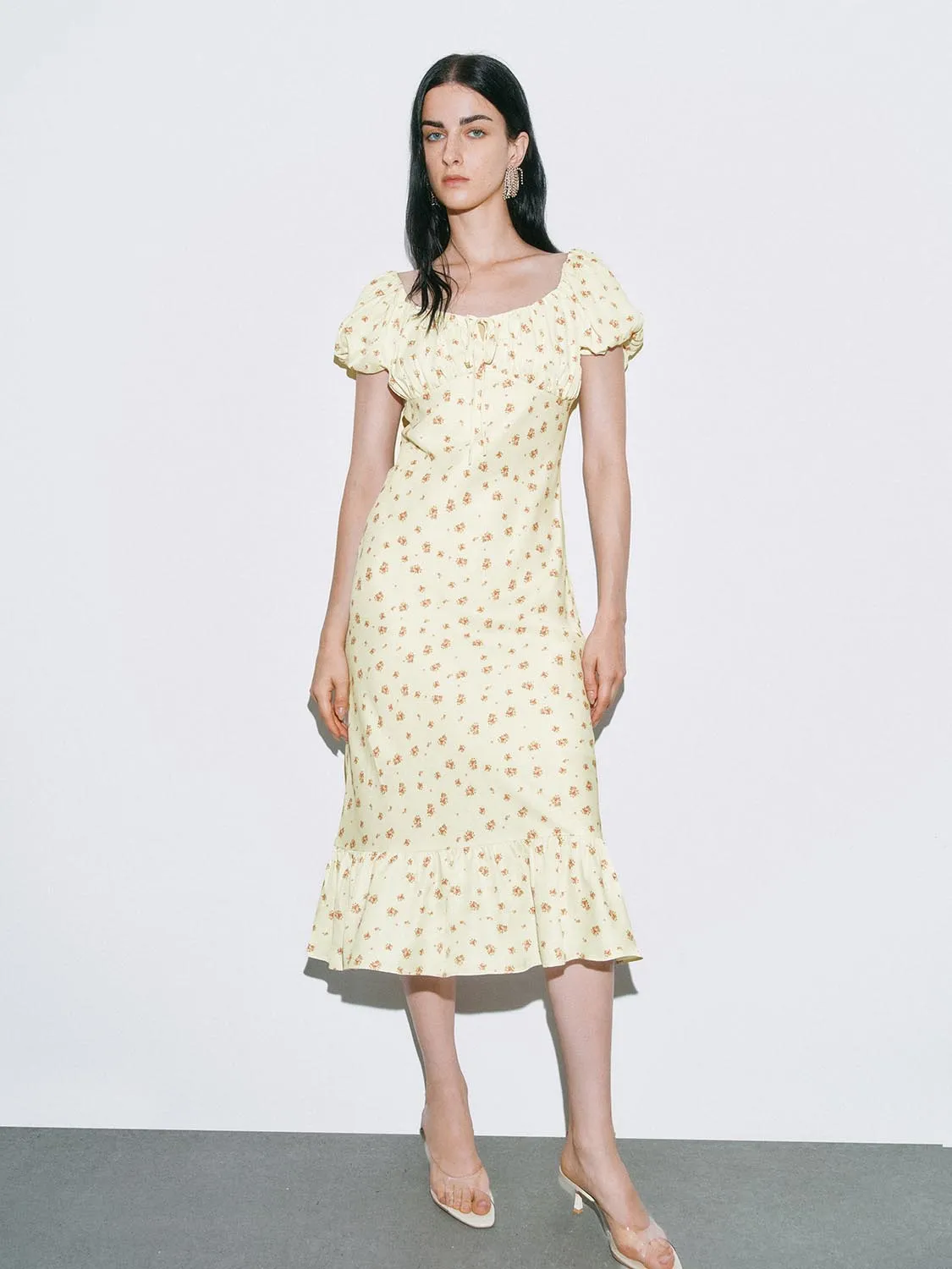 Floral Straight Dresses sold by Urban Revivo