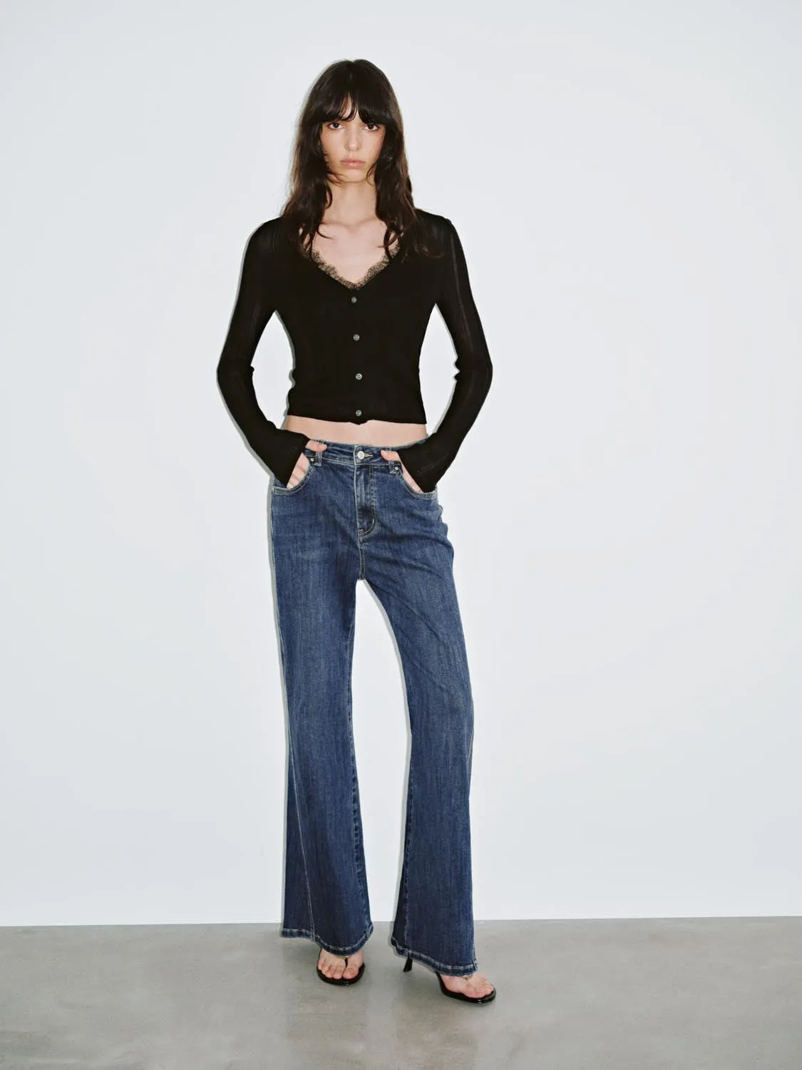 Knitted Long Sleeve T-Shirts sold by Urban Revivo product image thumbnail 4