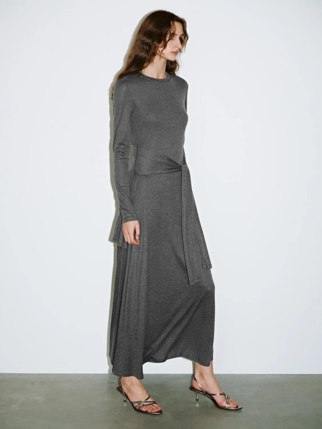 Skinny A-Line Maxi Dresses sold by Urban Revivo product image thumbnail 4