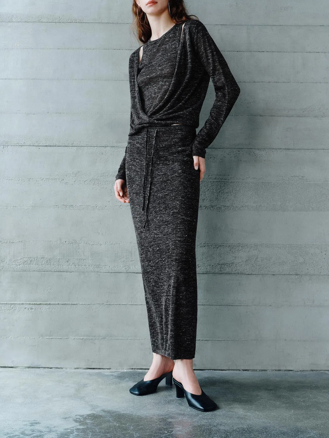 Knitted Maxi Skirts sold by Urban Revivo product image thumbnail 3