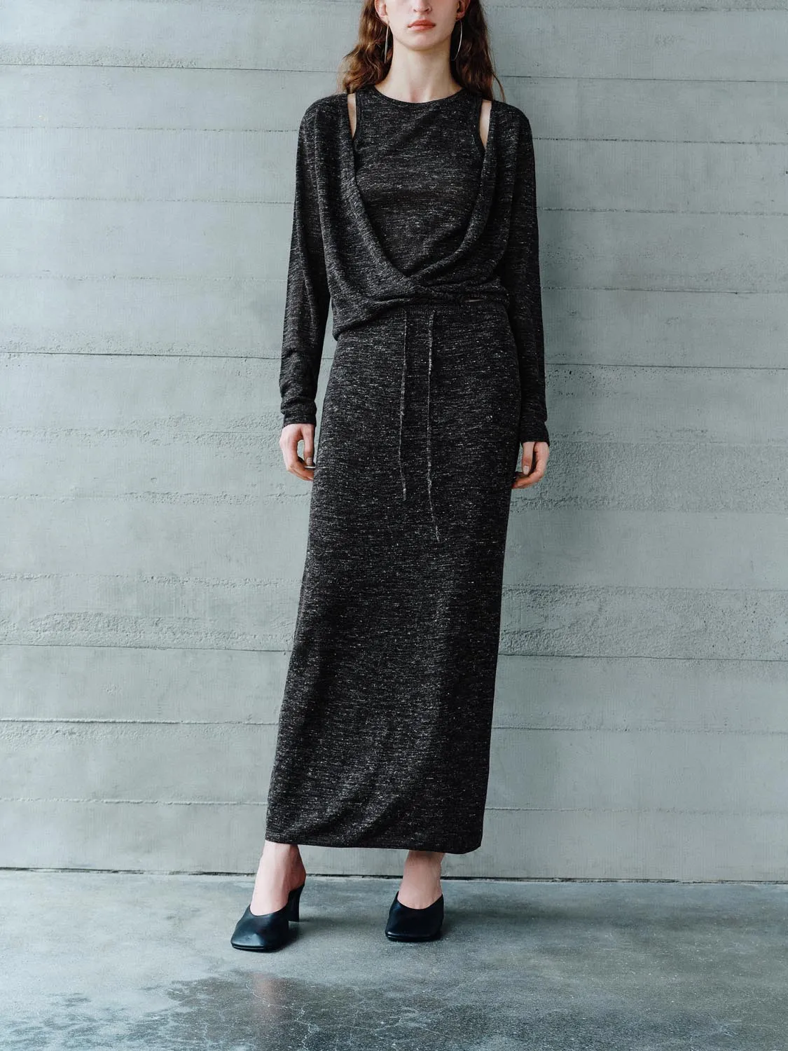 Knitted Maxi Skirts sold by Urban Revivo product image thumbnail 2