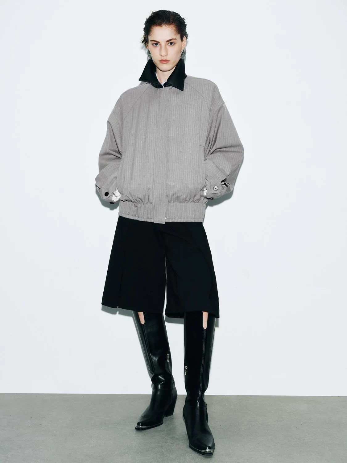 Striped Jackets sold by Urban Revivo product image thumbnail 4