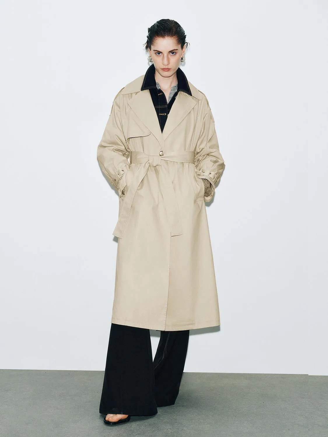 Longline Trench Coats sold by Urban Revivo
