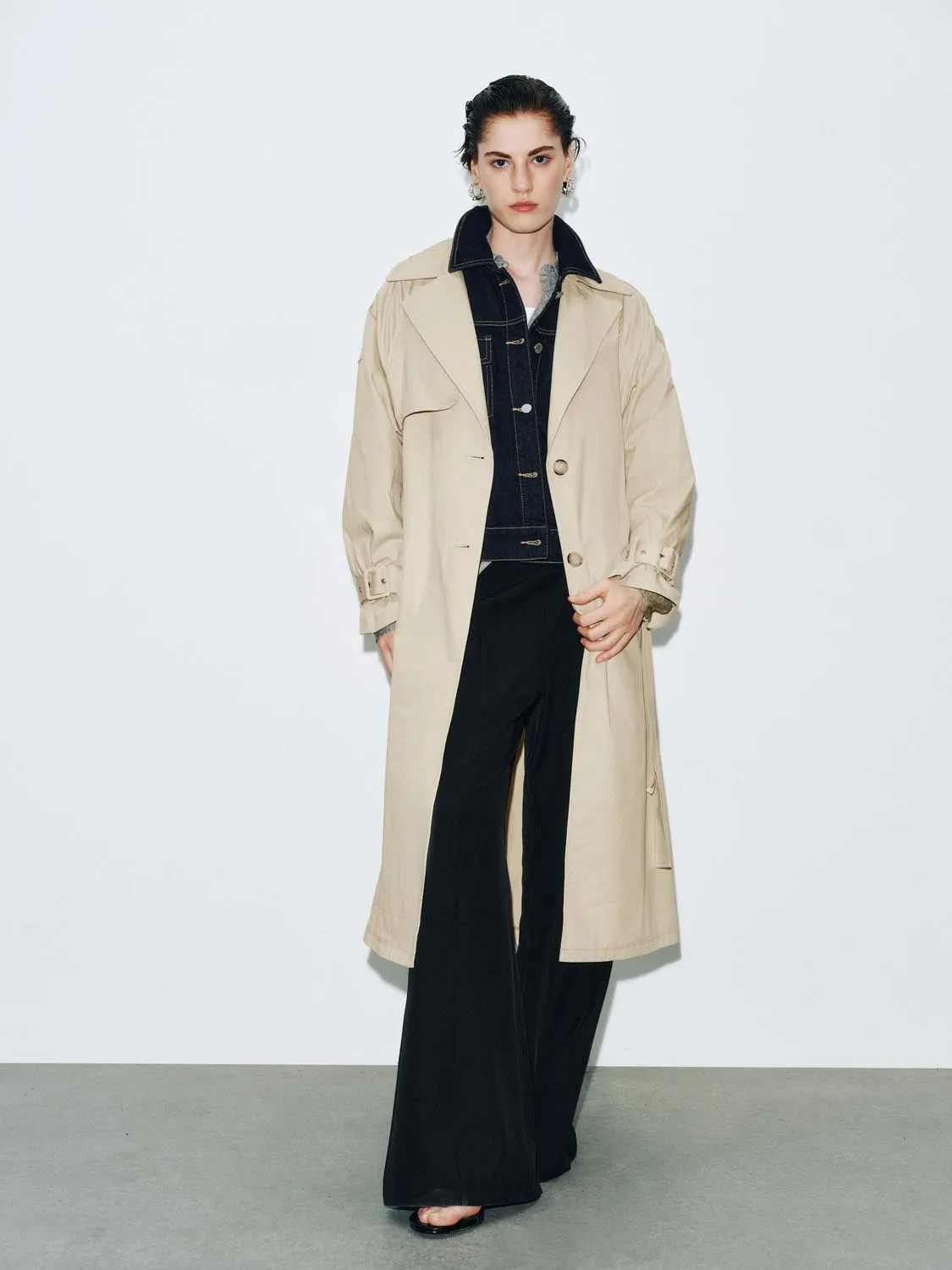 Longline Trench Coats sold by Urban Revivo product image thumbnail 5