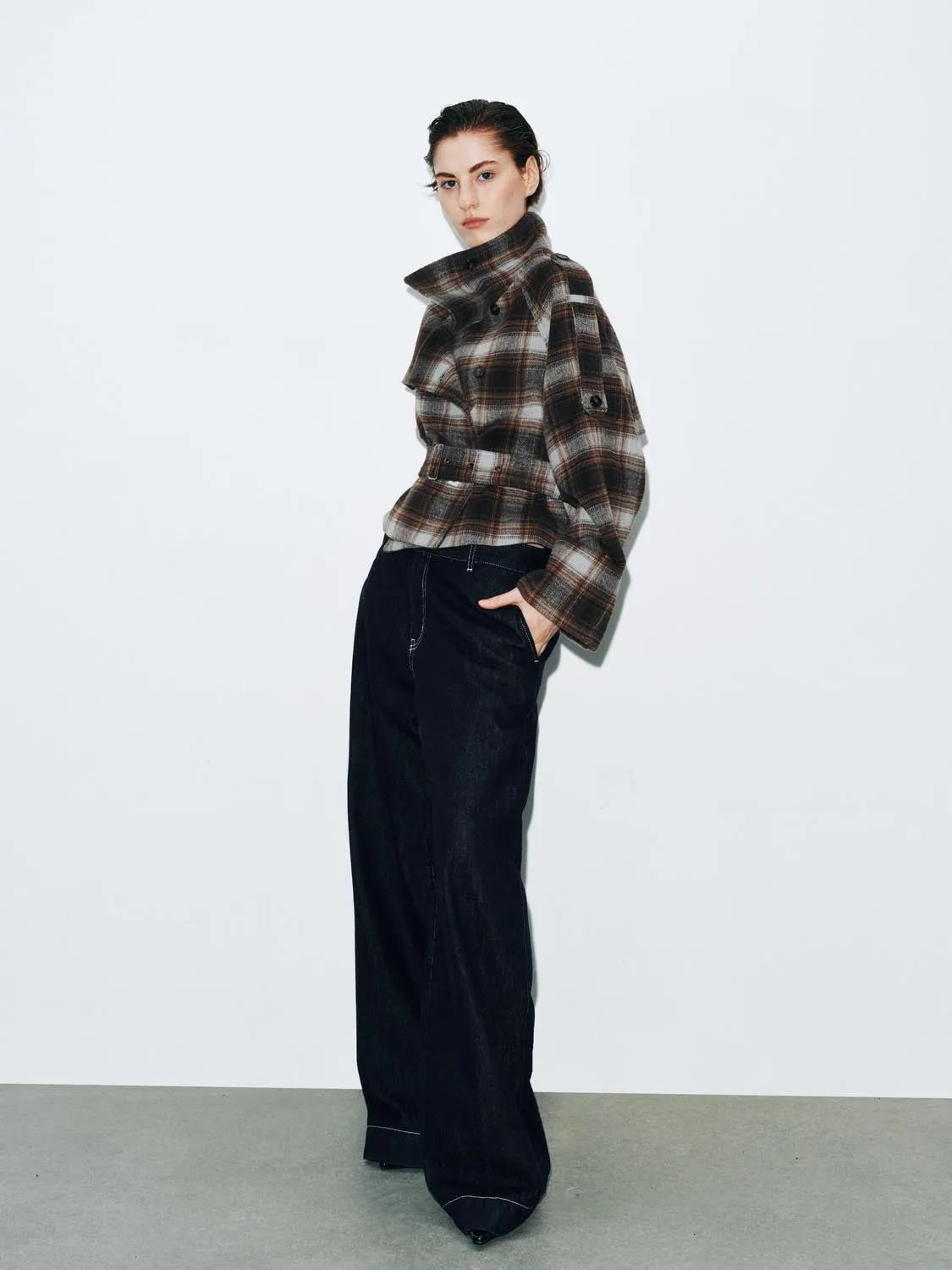 Plaid Wool Blend Jackets - Suggy sold by Urban Revivo product image thumbnail 5