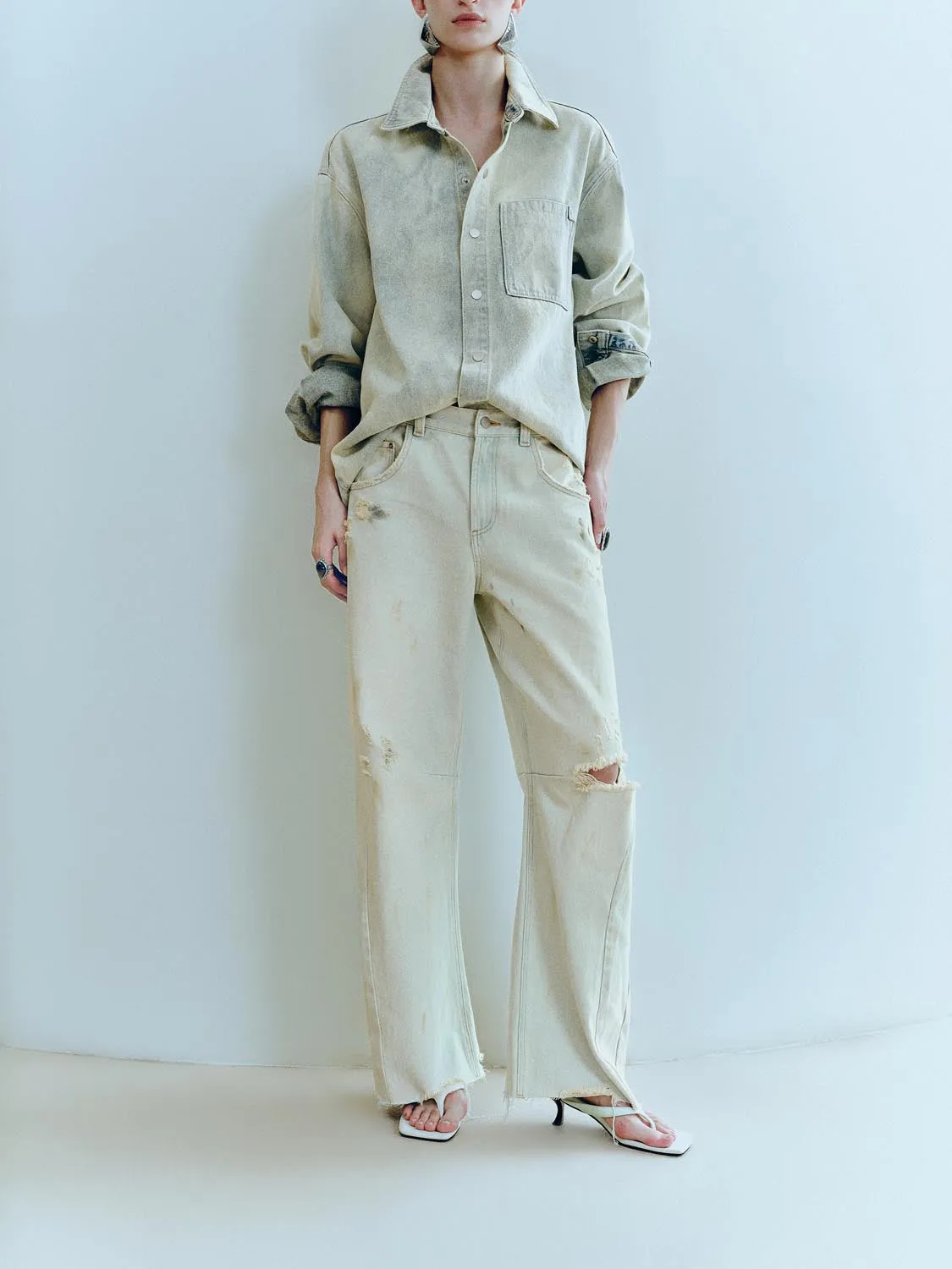 Denim Jeans sold by Urban Revivo product image thumbnail 2