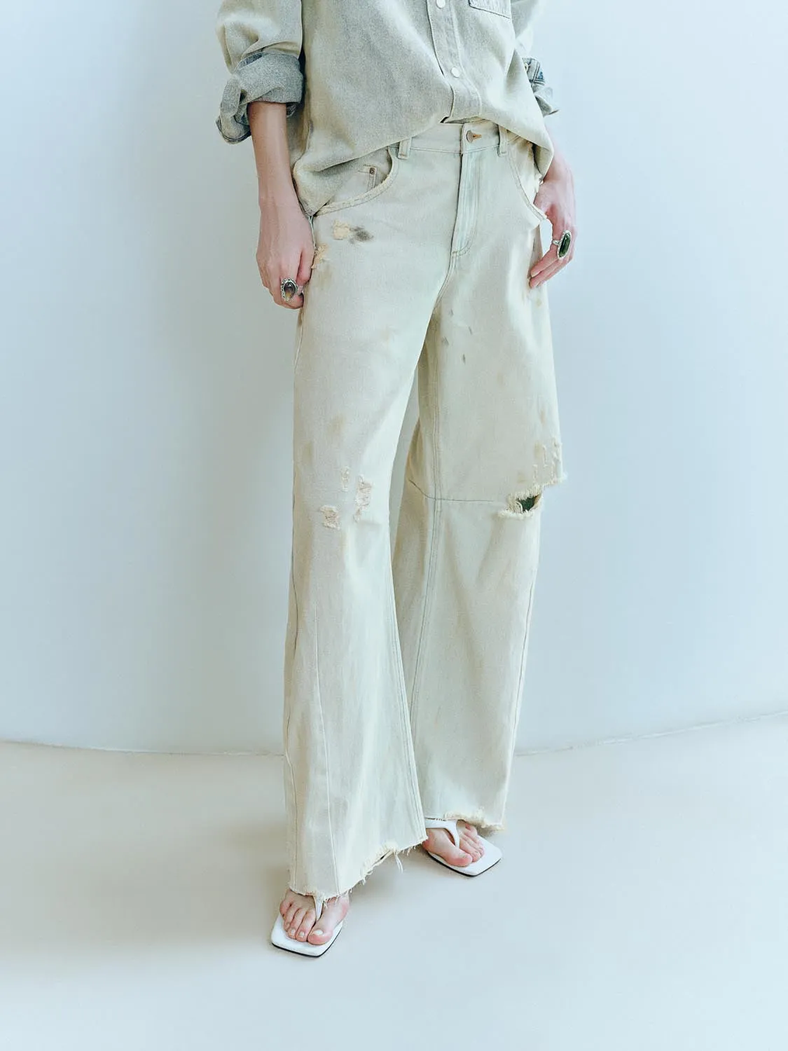 Denim Jeans sold by Urban Revivo product image thumbnail 3