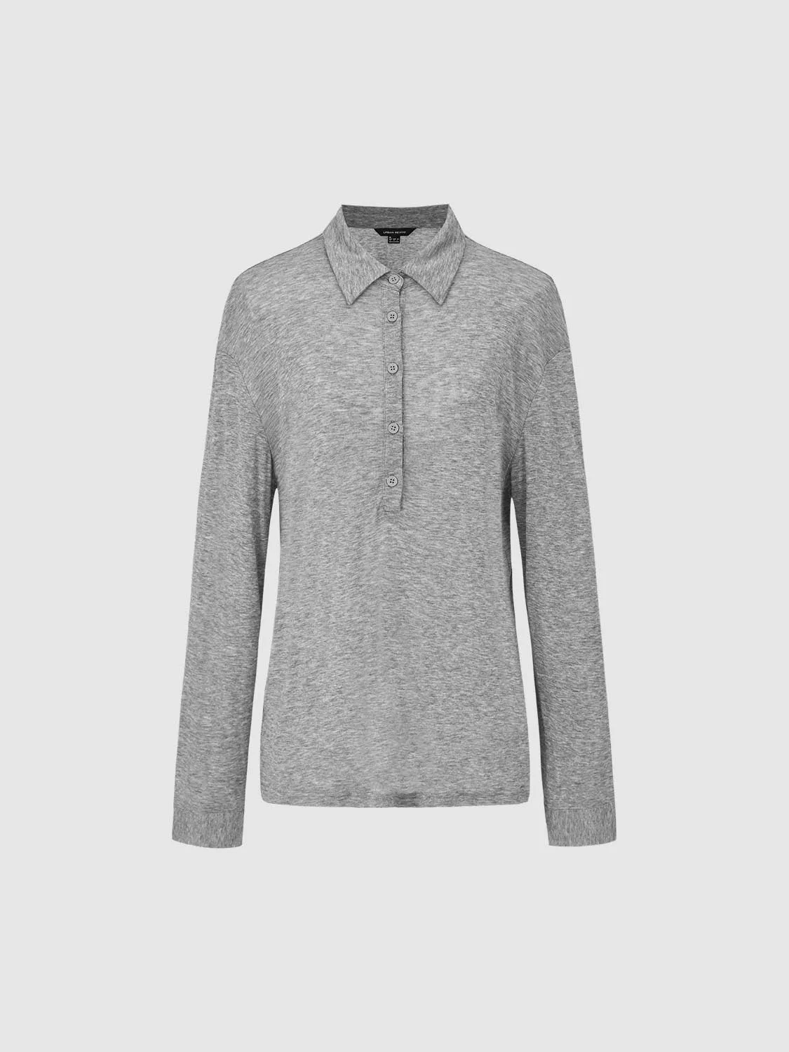 Polo Long Sleeve Shirts sold by Urban Revivo product image thumbnail 4