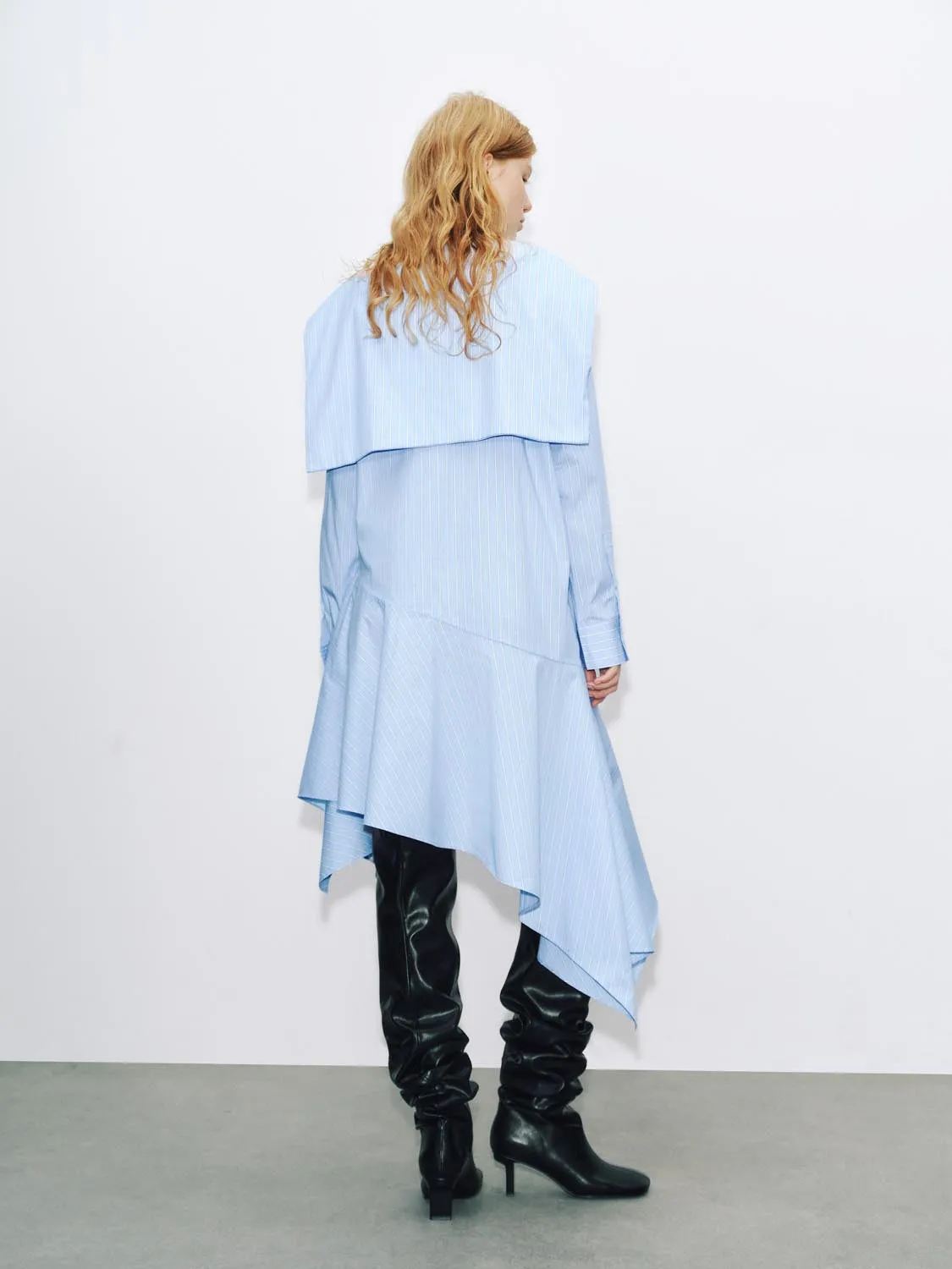 Scarf Décor Irregular Hem A-Line Maxi Dresses sold by Urban Revivo product image thumbnail 5