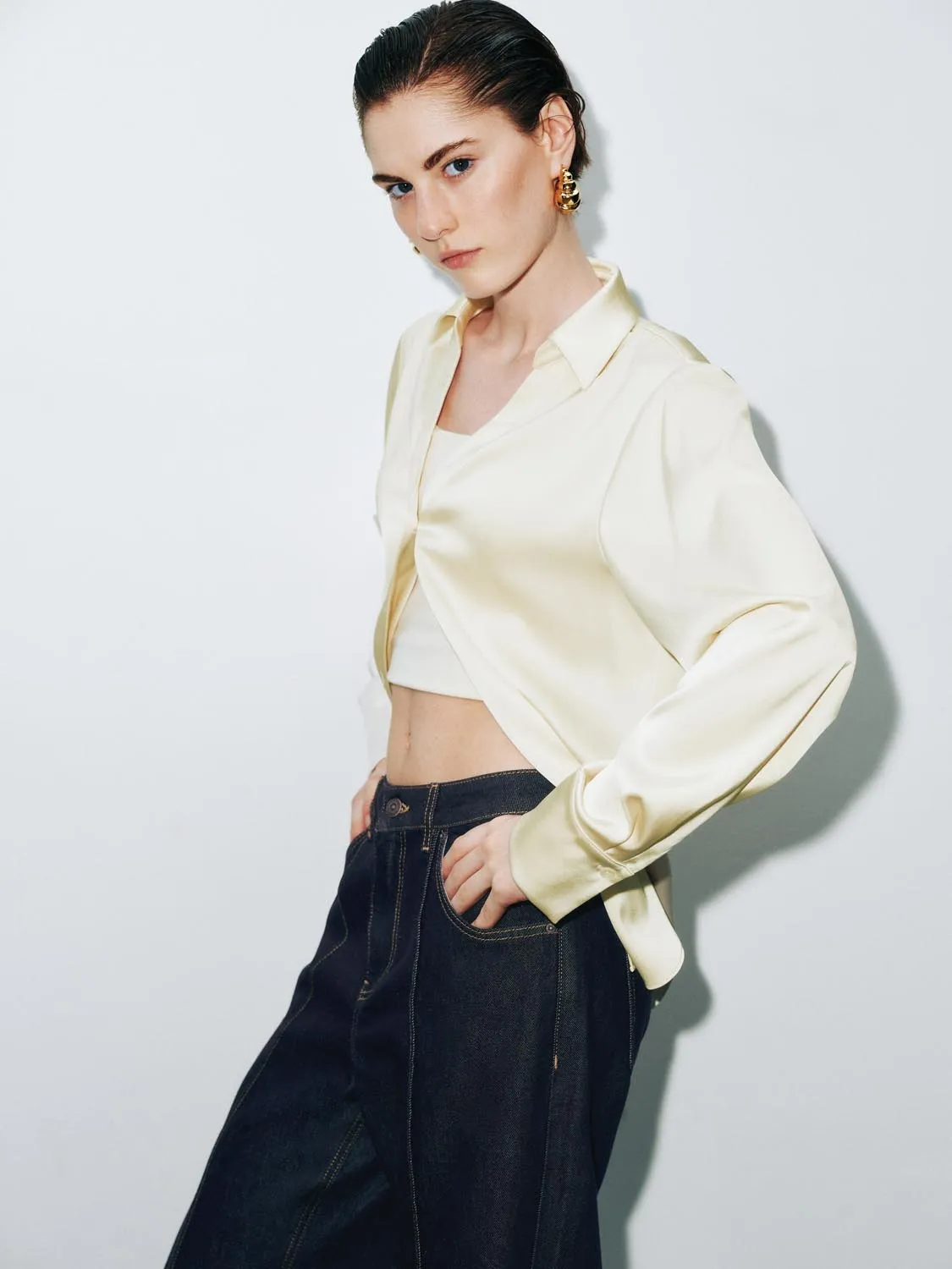 Long Sleeve Shirts sold by Urban Revivo product image thumbnail 4