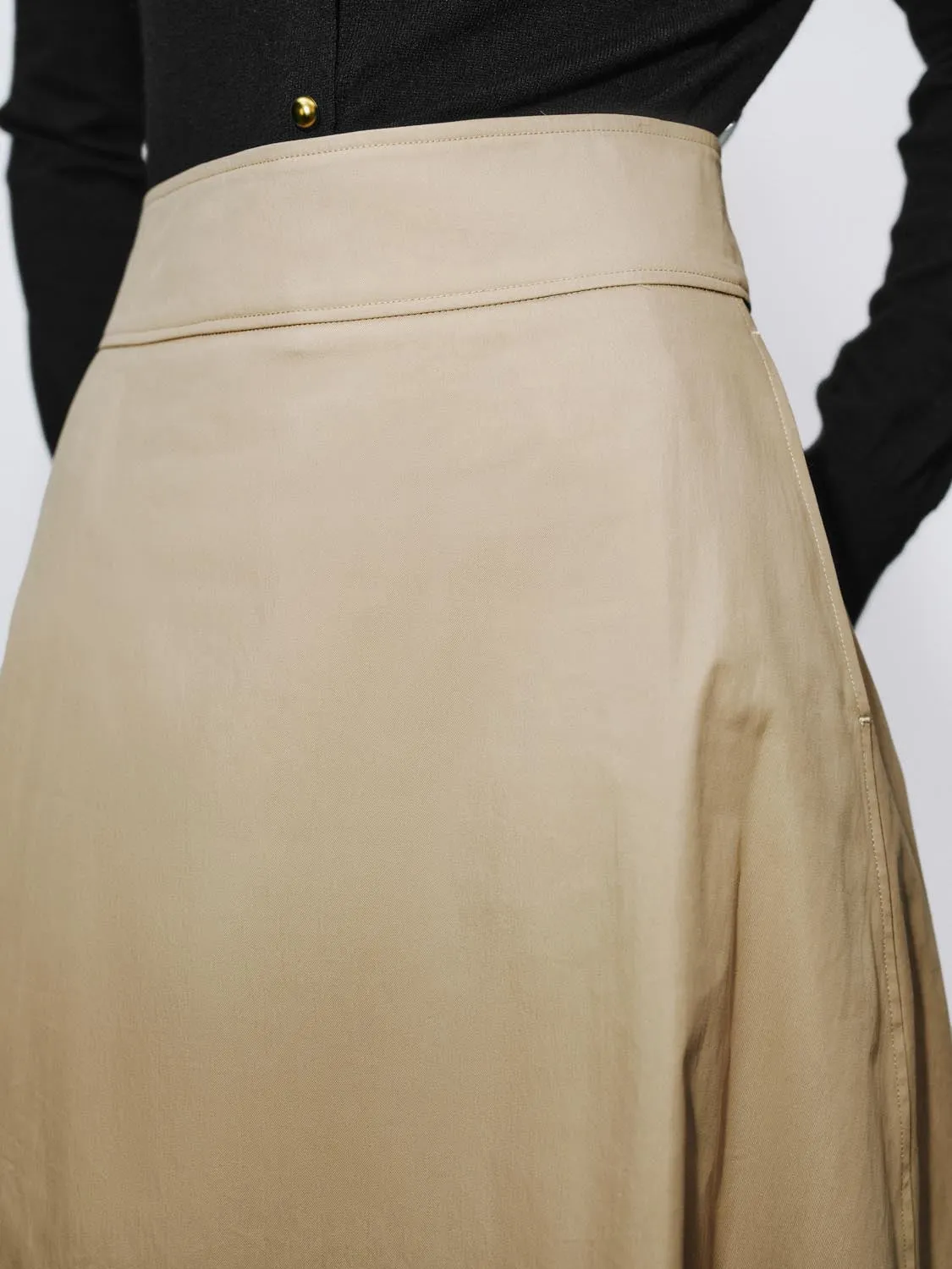 Ruffle A-Line Maxi Skirts sold by Urban Revivo product image thumbnail 5