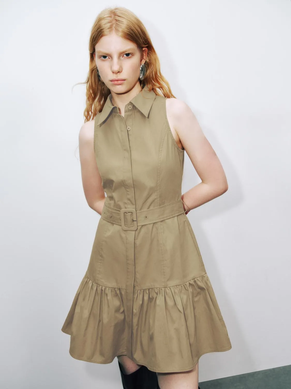 Sleeveless A-Line Dresses sold by Urban Revivo product image thumbnail 5