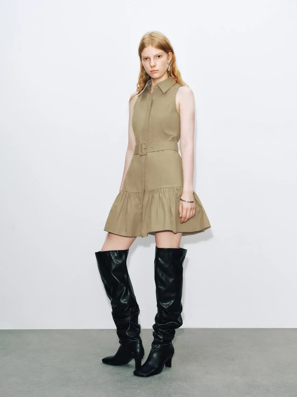 Sleeveless A-Line Dresses sold by Urban Revivo product image thumbnail 4