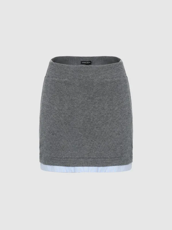 Knitted Mini Skirts sold by Urban Revivo
