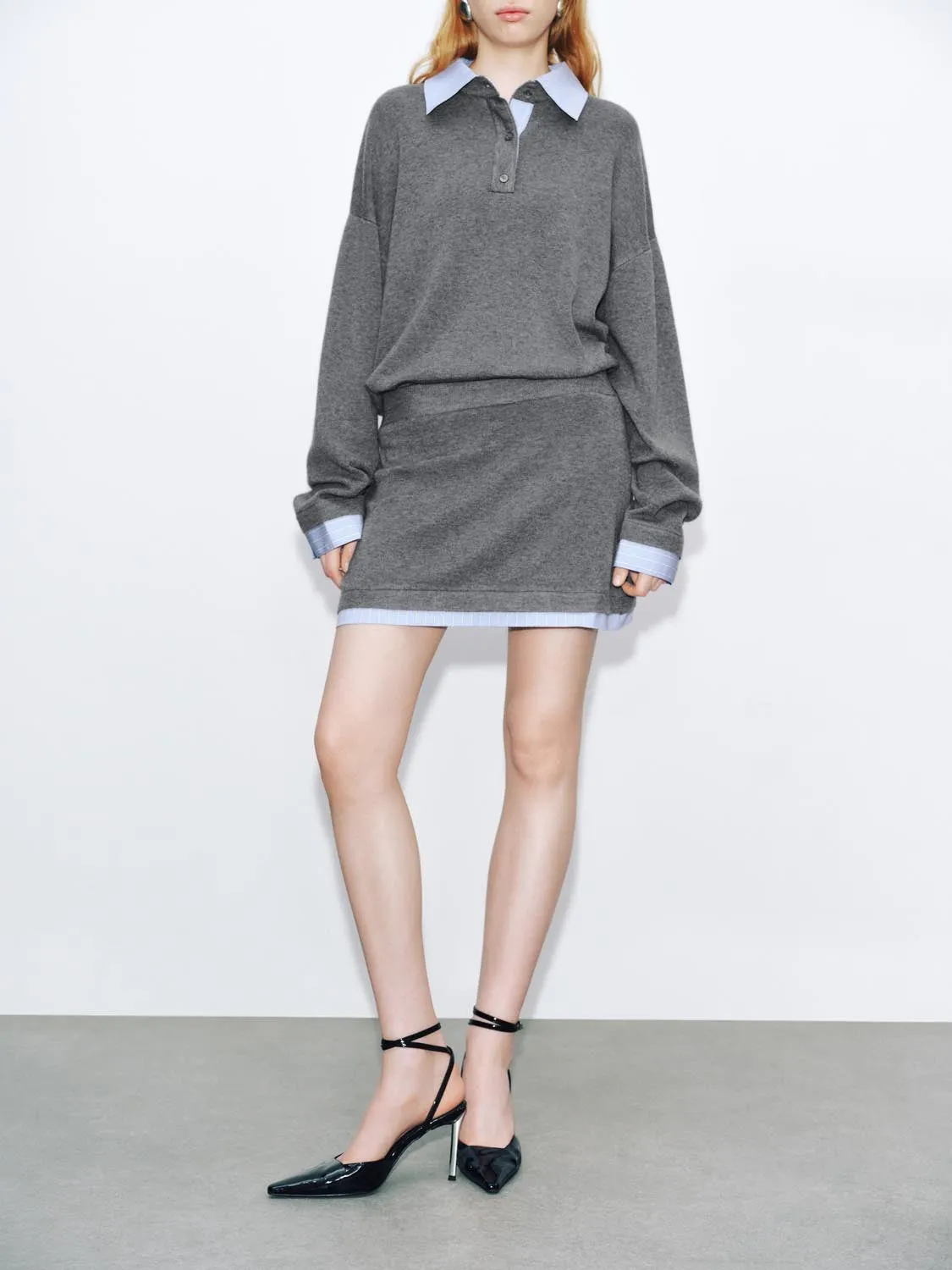 Knitted Mini Skirts sold by Urban Revivo product image thumbnail 2