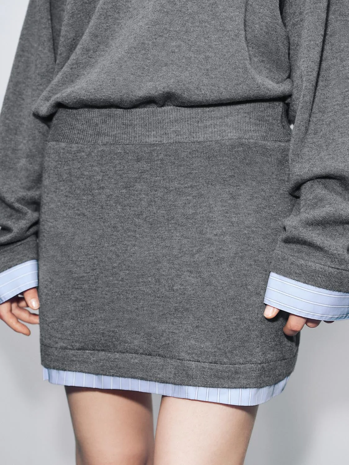 Knitted Mini Skirts sold by Urban Revivo product image thumbnail 5