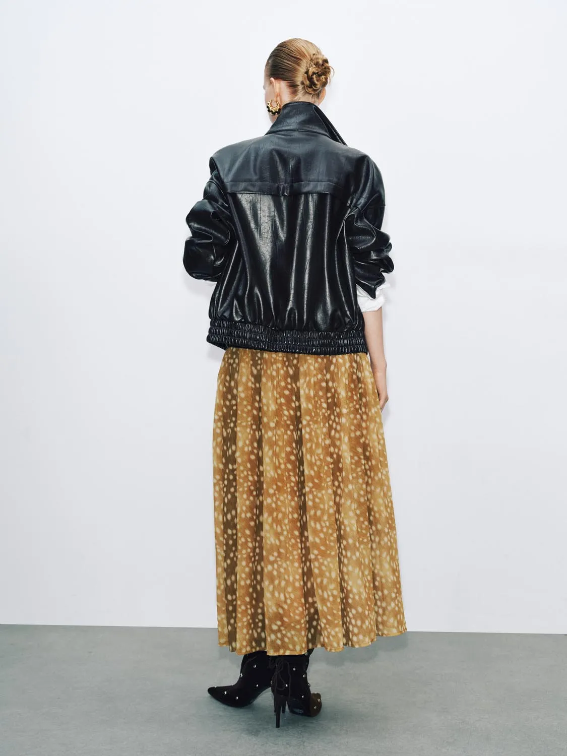 Floral A-Line Maxi Skirts sold by Urban Revivo product image thumbnail 4