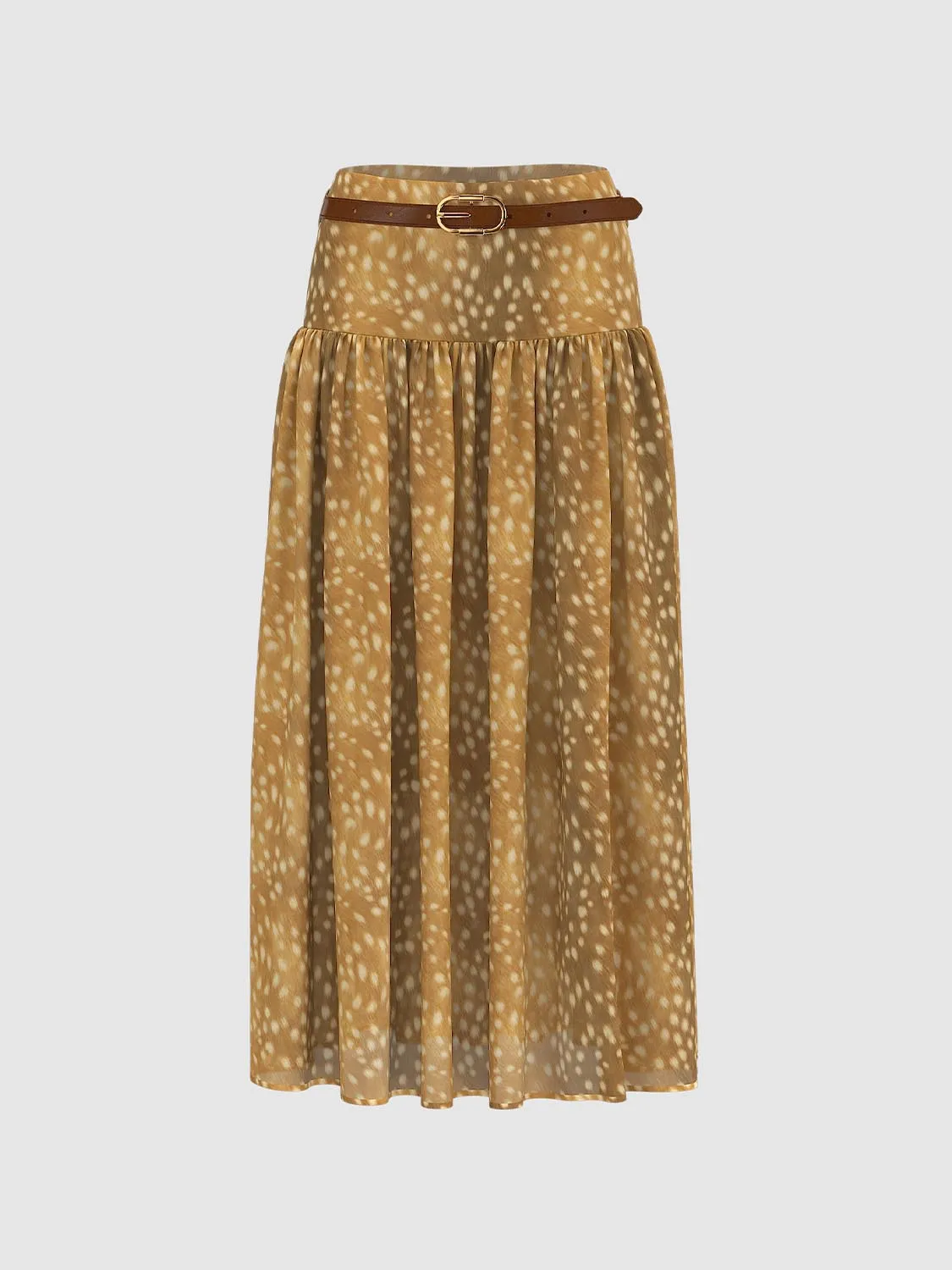 Floral A-Line Maxi Skirts sold by Urban Revivo