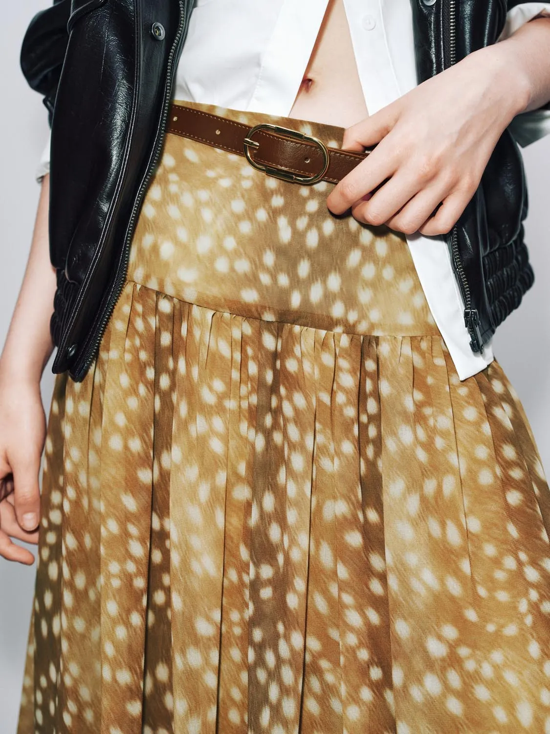 Floral A-Line Maxi Skirts sold by Urban Revivo product image thumbnail 5