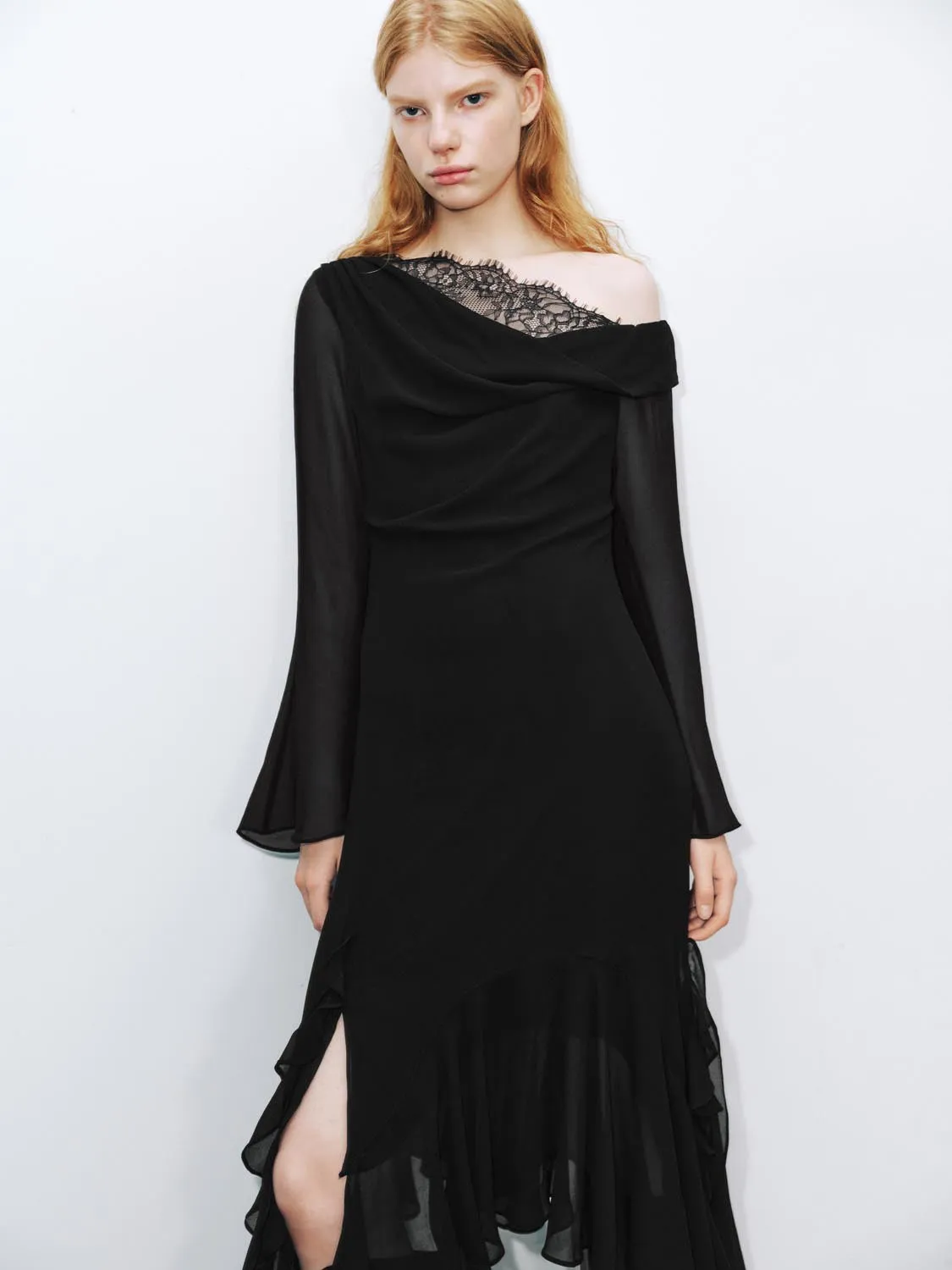 One Shoulder A-Line Dresses sold by Urban Revivo product image thumbnail 5