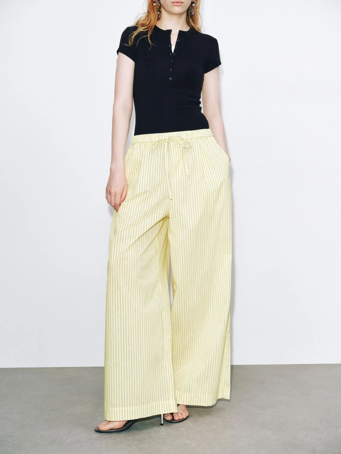 Wide-Leg Pants sold by Urban Revivo product image thumbnail 2
