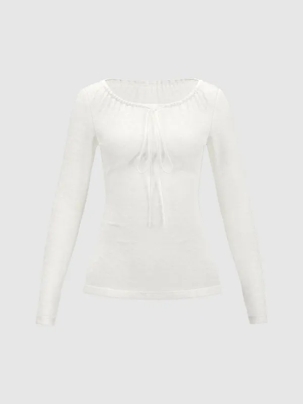 Tie Front T-Shirts sold by Urban Revivo